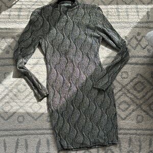 Elegant Metallic Dress